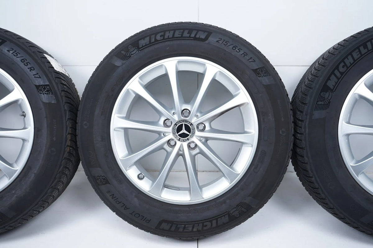 Mercedes GLA GLB H247 X247 Allwetterräder mit neuen Allwetterreifen 215 65 17 Zoll