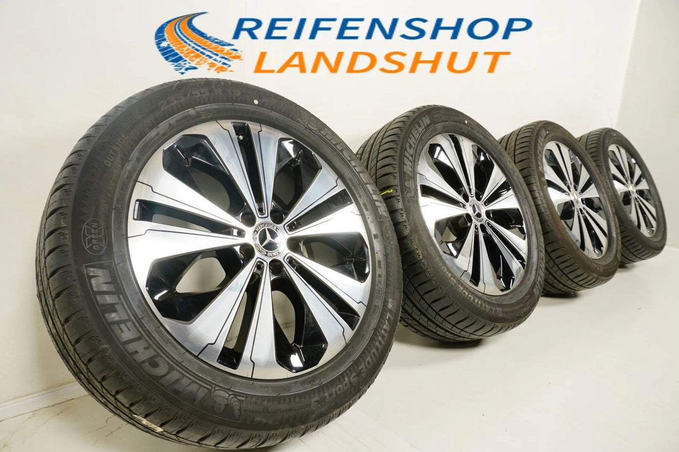 Original Mercedes EQC N293 TOP 19 inch alloy wheels summer tires 235 55 255 50 R19