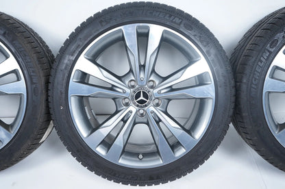 Pneus hiver, jantes hiver, 18 pouces pour Mercedes Classe C W205 Hybride