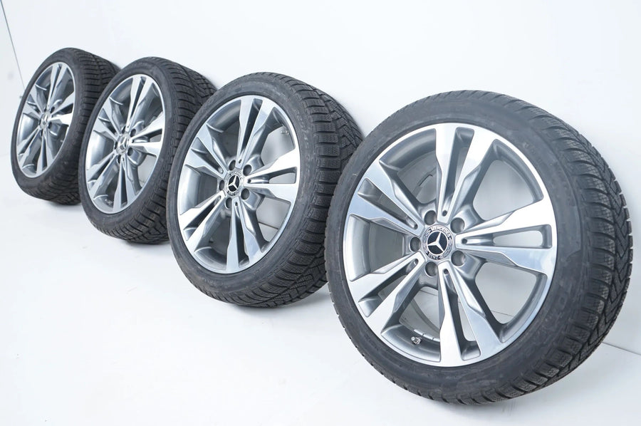 Originele Mercedes C-Klasse W205 S205 18 inch lichtmetalen velgen winterbanden A2054012802