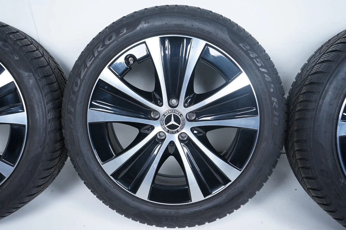 Mercedes Classe E W213 Hybride Roues hiver Pneus hiver 18 pouces Detailansicht 4