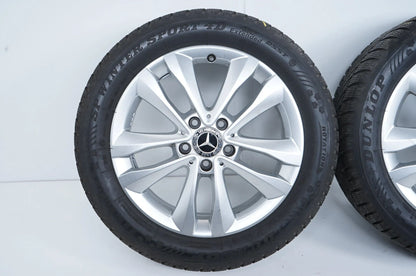 Mercedes C Klasse W205 Allwetterräder mit neuen Allwetterreifen 225 50 17 Zoll
