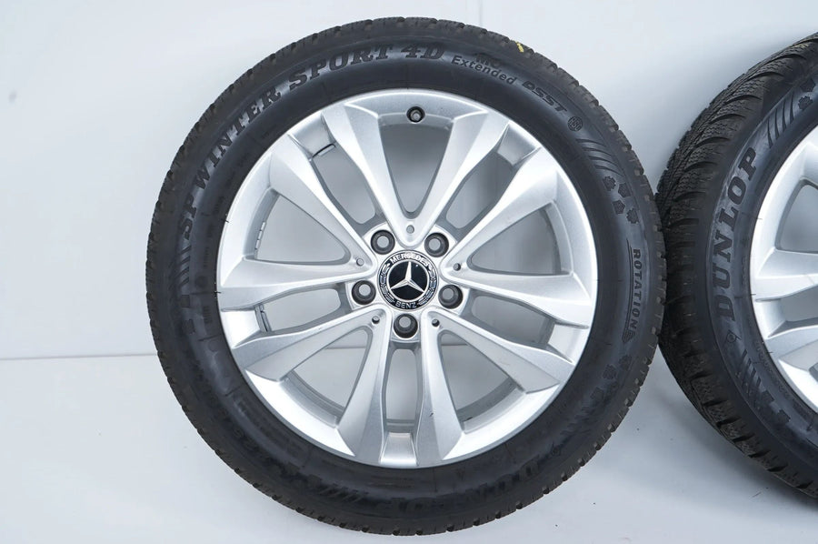 Mercedes C Klasse W205 Allwetterräder mit neuen Allwetterreifen 225 50 17 Zoll
