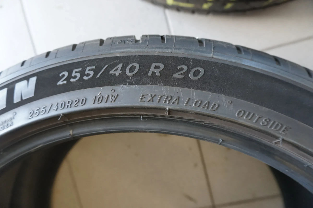 2 X 255 40 R20 101W Summer tires Michelin Pilot Sport EV T1 5.5mm Detailansicht 2