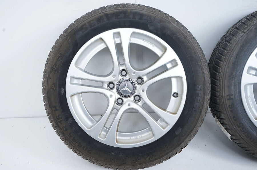 Mercedes Classe C W204 Ruote invernali pneumatici invernali 205 55 16 pollici