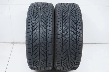 2 pneus hiver Goodyear 205/50 R17 pouces DOT15, profondeur d'environ 6 mm, BMW*RFT
