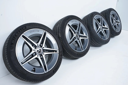 Mercedes C Class W206 summer tires, summer wheels AMG 18 inch