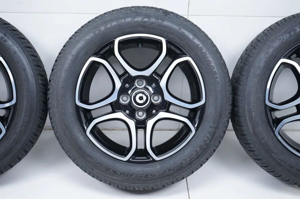 Smart W453 A453 Winter Tires Winter Wheels Alloy Rims 15 Inch Detailansicht 5