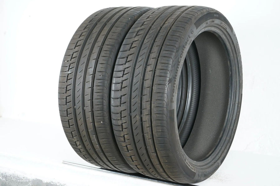 2x Continental summer tires 245 40 20 inch DOT22 approx. 6mm tread depth