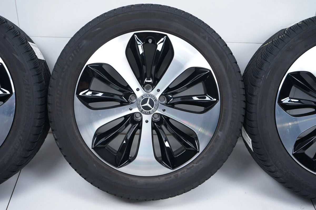 Original Mercedes GLA GLB X247 Alufelgen Winterräder Winterreifen 235 50 R19 8mm Vue détaillée 2