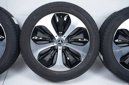 Original Mercedes GLA GLB X247 alufælge vinterhjul vinterdæk 235 50 R19 8mm