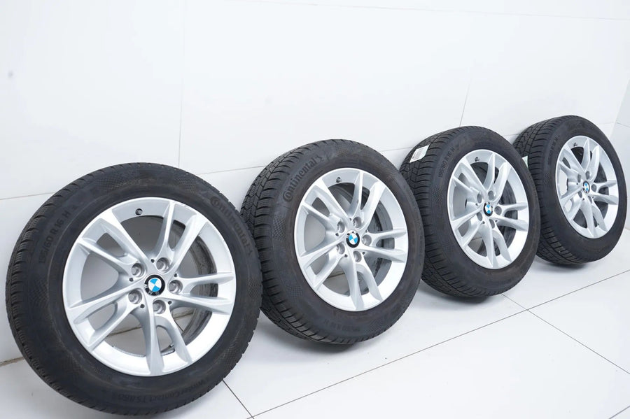 BMW 2 Series Tourer F45 F46 alloy wheels winter tires 195/60/16 inch