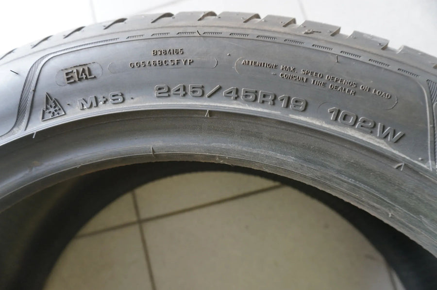 1 X 245 45 R19 102W Allwetterreifen Goodyear Vector 4Seasons Gen-3 2022 7mm
