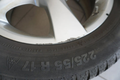 Cerchi in lega originali Mercedes Classe V Vito W447 da 17 pollici con ruote invernali e pneumatici invernali