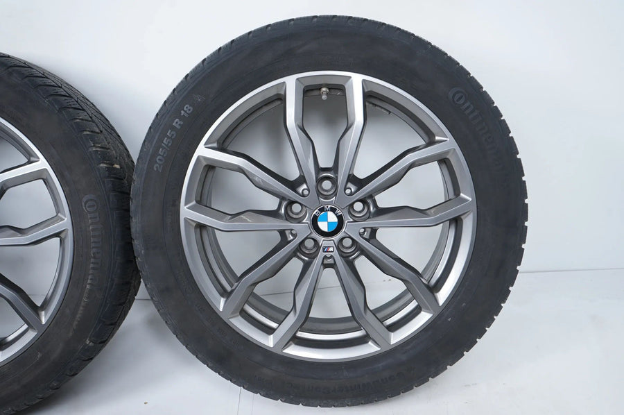 BMW X1 X2 F48 F39 ruote invernali pneumatici invernali 205 55 18 pollici