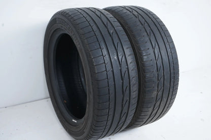 2x Pneus été Bridgestone 205 55 16 pouces DOT16 env.4mm Bmw*