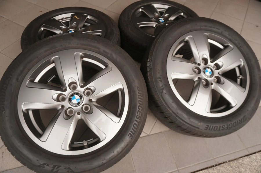 Original BMW 1er F40 2er F44 Alufelgen Sommerräder Sommerreifen 205 55 R16 6mm