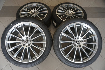 Mercedes S-Klasse W223 V223 20 Zoll AMG Alufelgen Sommerreifen 255 40 285 35 R20