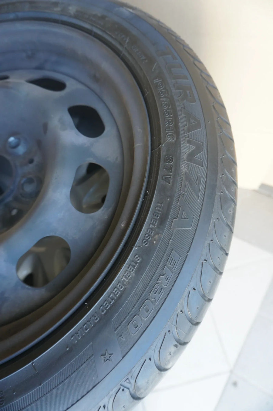 Original BMW 1er F20 F21 Stahlfelgen Felgen Sommerreifen 195 55 R16 RDKS 5mm