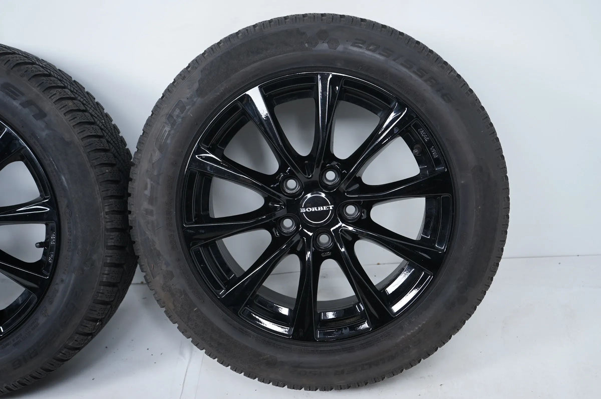 Audi VW Seat Skoda Winterräder Winterreifen 205 55 16 Zoll 8mm Detailansicht 6