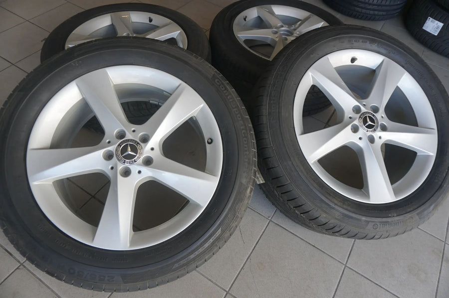 Original Mercedes ML GLE W166 Alufelgen Sommerräder Sommerreifen 255 50 R19 Zoll