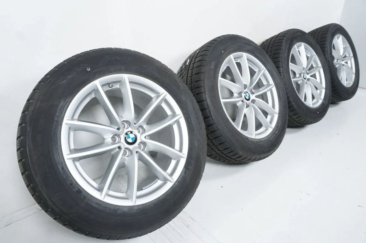 Original BMW X5 X6 G05 Alufelgen Winterräder Winterreifen 255 55 R18 109H 8mm Detailansicht 2