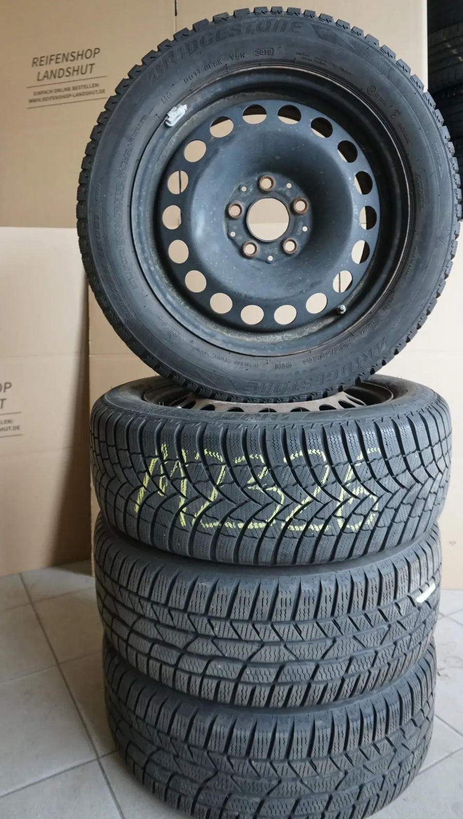 Mercedes A-Klasse W176 B-Klasse W246 CLA Winterräder Winterreifen 205 55 R16 6mm