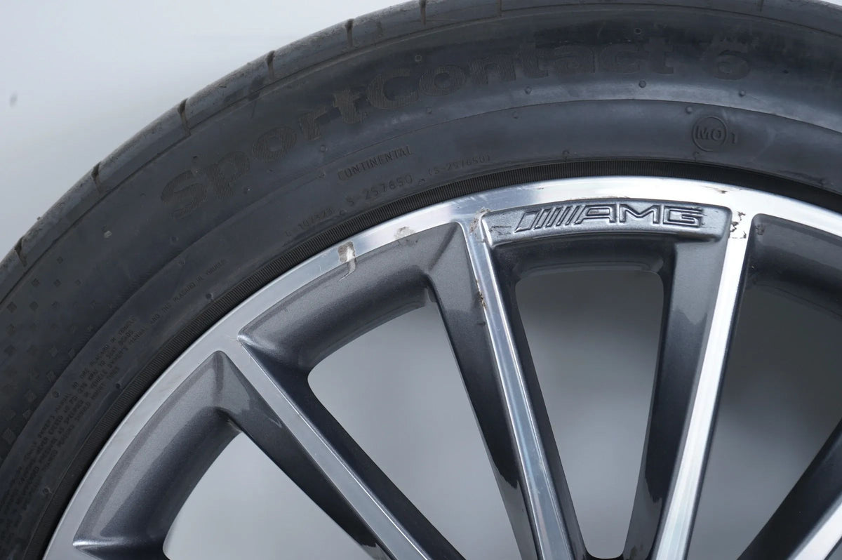 Mercedes GLE V167 C167 AMG Sommerräder Sommerreifen 21 Zoll Detailansicht 4