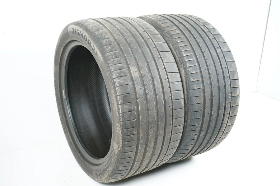 2x Sommerreifen Continental 315 40 21 Zoll DOT22/18 ca.4mm MO