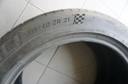 1 X 315 40 ZR21 R21 114Y Pneus été Michelin Pilot Sport 4 SUV MO1 2019 7mm