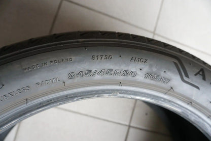 2 X 245 45 R20 103W Sommerreifen Bridgestone Alenza 001 * RSC RunFlat 2023 6mm