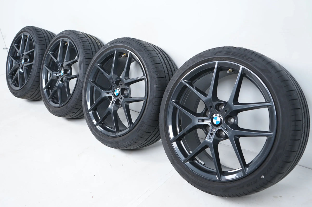Bmw 1er 2er F40 F44 Sommerräder Sommerreifen Alufelgen 18 Zoll 554M 8092353 Detailansicht 9