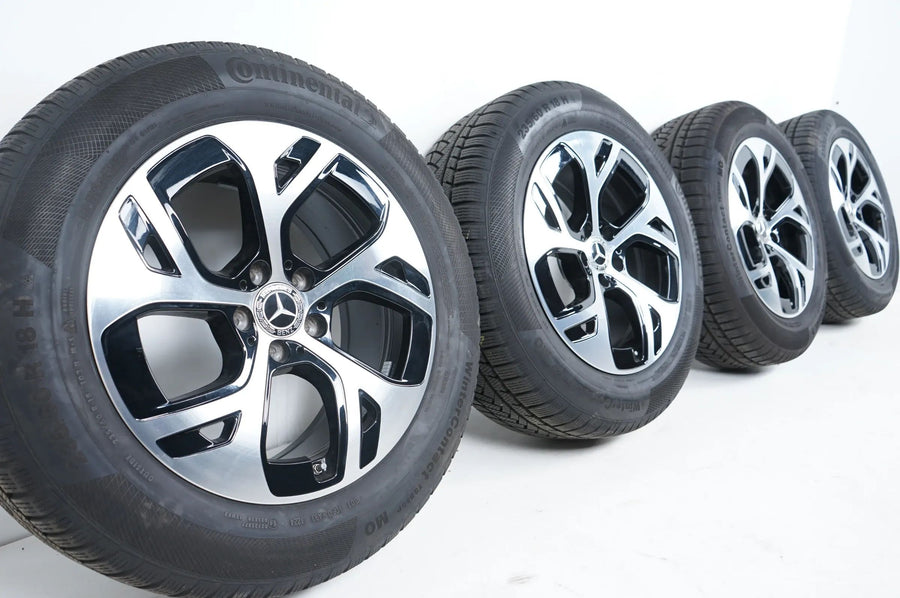 Original Mercedes GLC X254 alufælge TOP vinterhjul vinterdæk 235 60 R18 7mm