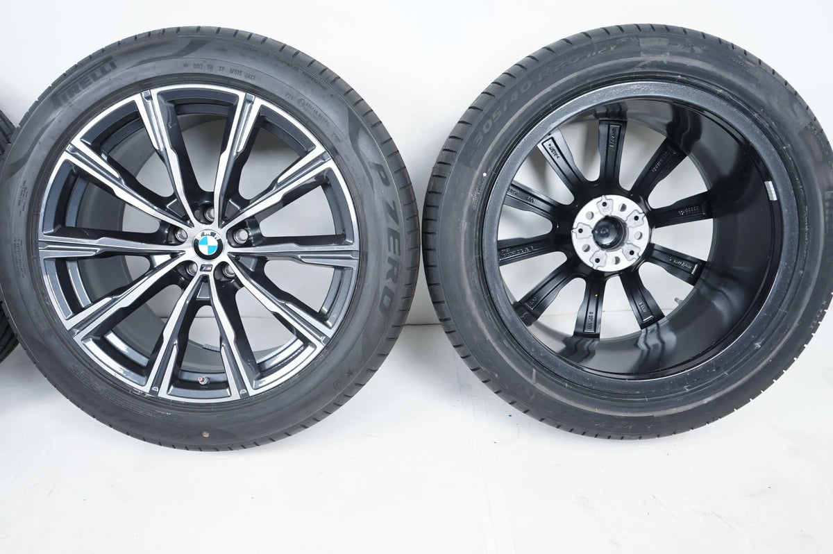 Ny BMW X5 X6 G05 G06 sommerdæk sommerhjul 20 tommer M740 8071996 8071997 Detaljevisning 18