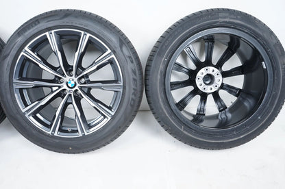 Ny BMW X5 X6 G05 G06 sommerdæk sommerhjul 20 tommer M740 8071996 8071997