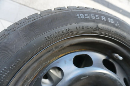 Original BMW Serie 1 F20 F21 cerchi in acciaio ruote invernali pneumatici invernali 195 55 R16 7mm