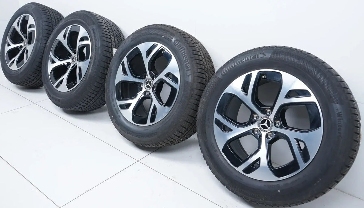 Original Mercedes GLC X254 Alufelgen TOP Winterräder Winterreifen 235 60 R18 8mm