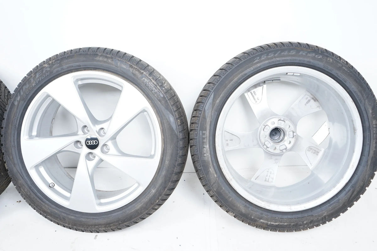 Audi Q5 GU 8MA Alufelgen Winterreifen Winterräder 255 45 20 Zoll 8MA601025G Vue détaillée 13