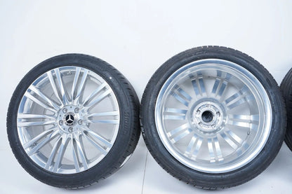 Cerchi in lega originali Mercedes Classe S W223 V223 TOP da 20 pollici con pneumatici estivi cromati