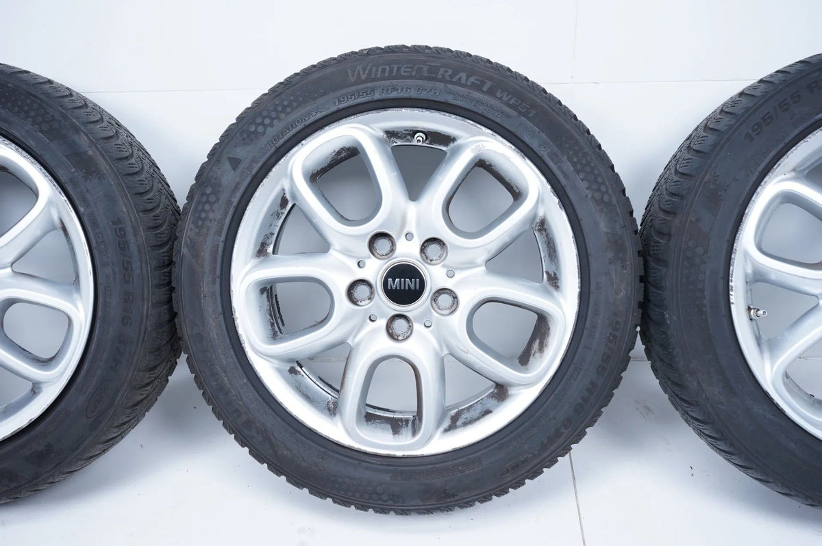 MINI F55 F56 F57 Winter Tires Winter Wheels 195 55 16 inch 494 Detailansicht 11