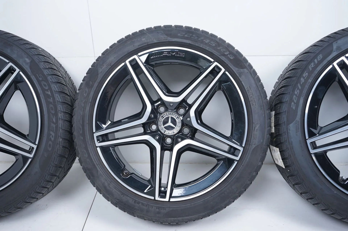 Mercedes A CLA Class W177 W118 Winter Wheels Winter Tires 18 Inch Detailansicht 4