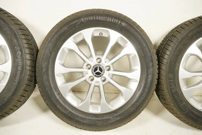 Neu Mercedes GLA W156 Allwetterräder mit neuen Allwetterreifen 215 60 17 Zoll