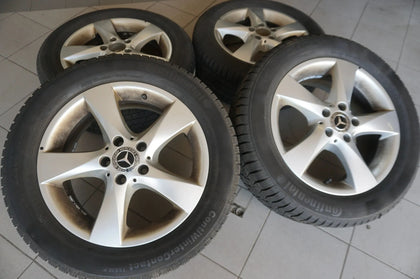 Original Mercedes V-Class Vito W447 Alloy Wheels Winter Tires 225 55 R17 Inch 7mm