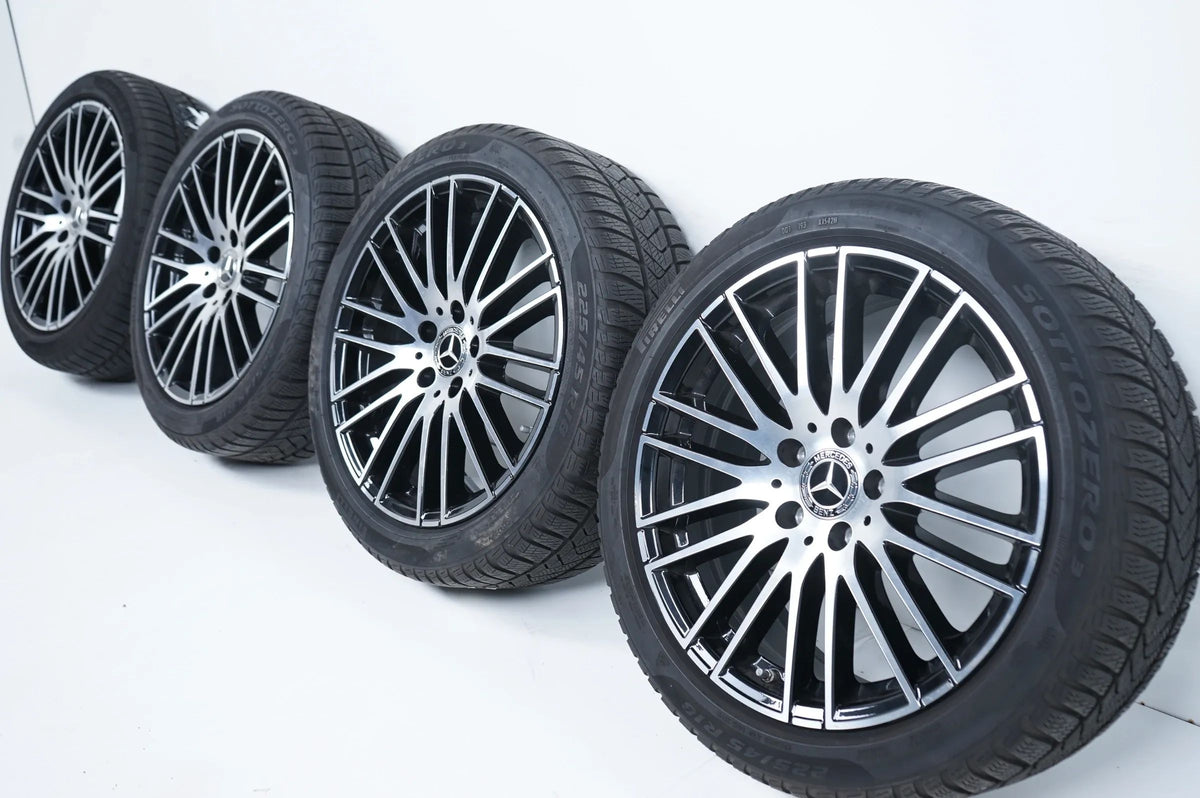 Mercedes C-klasse W206 winterbanden winterwielen 225 45 18 inch Detailweergave 10