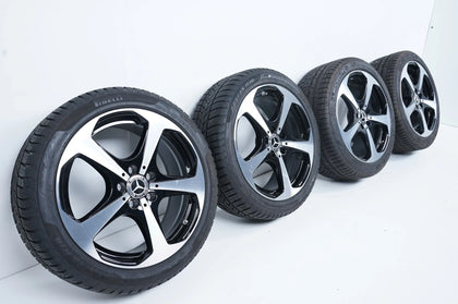 Mercedes C-Class W205 Hybrid Winter Wheels Winter Tires 18 Inch
