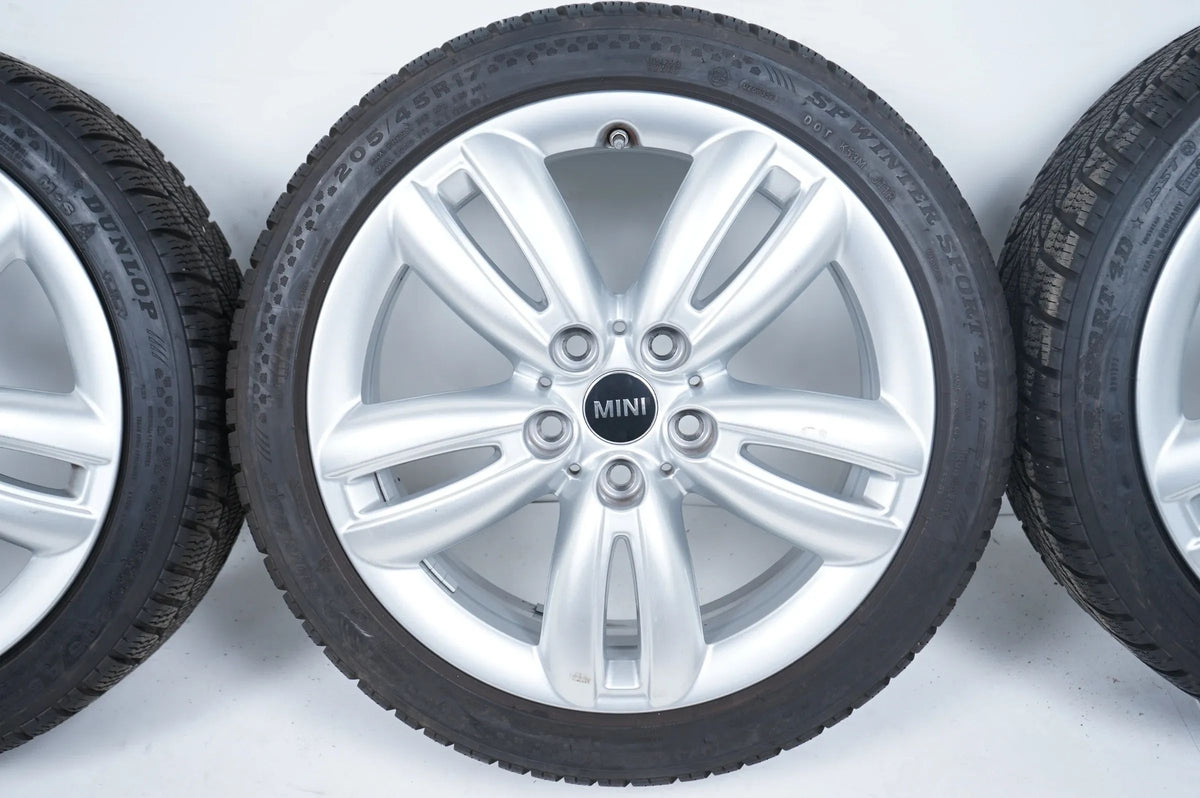 MINI F55 F56 F57 JCW Winter Wheels Winter Tires 205 45 17 Inch 7mm Detail view 5