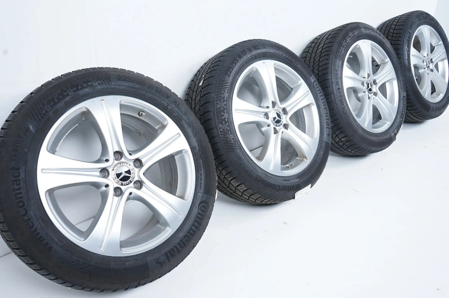 Mercedes E Class W213 Winter Wheels Winter Tires 225 55 17 Inch