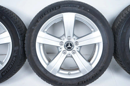 Pneus hiver et jantes hiver 17 pouces pour Mercedes Classe C Hybride W206