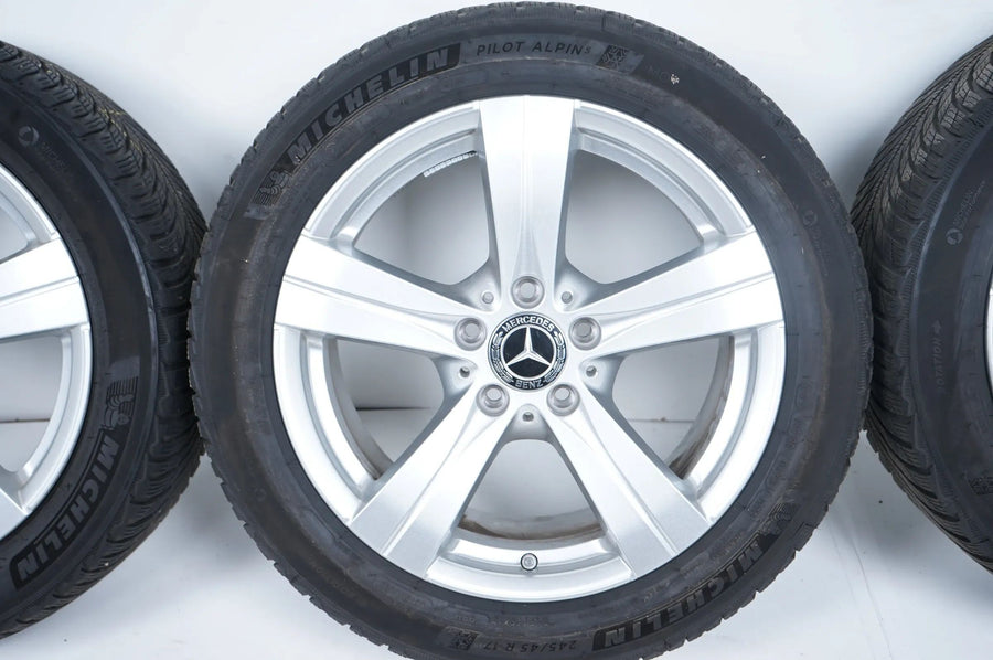 Pneus hiver et jantes hiver 17 pouces pour Mercedes Classe C Hybride W206