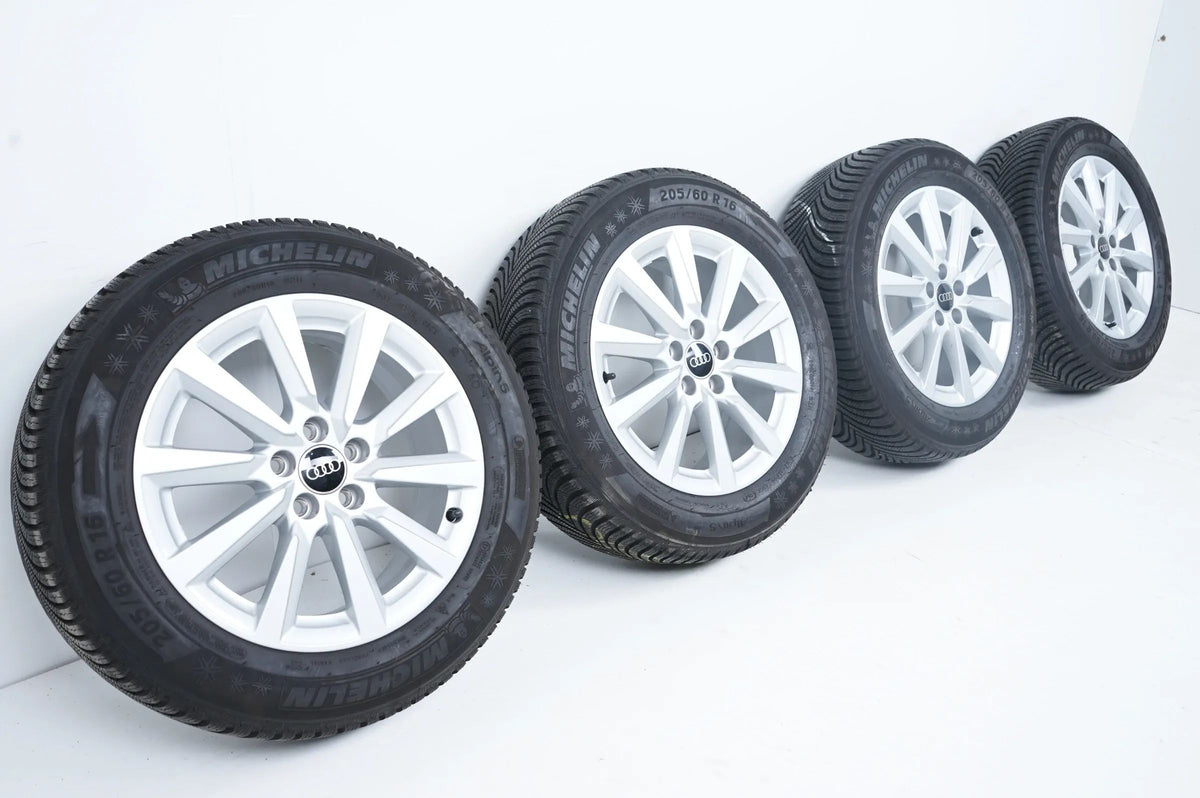 Like New Audi A1 2GB Winter Wheels Winter Tires 205 60 16 Inch 8mm Detailansicht 2